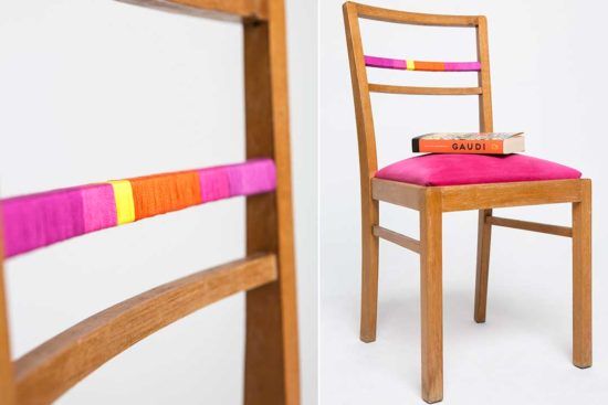 Dopasuj oparcie krzesła do kolorystyki wnętrza