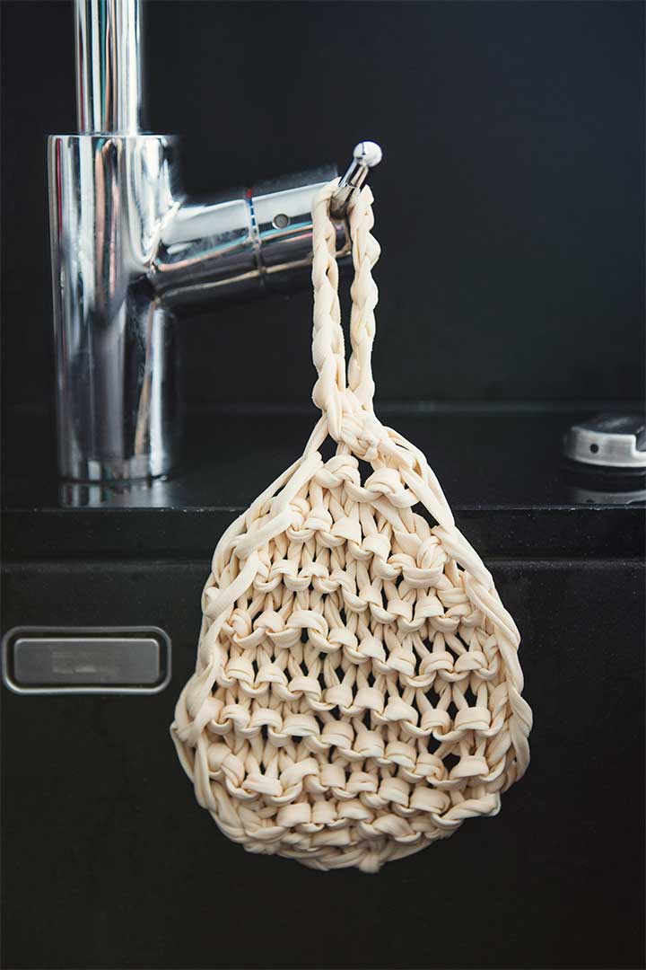 Żyj pięknie - Zrób na drutach ekologiczny zmywak