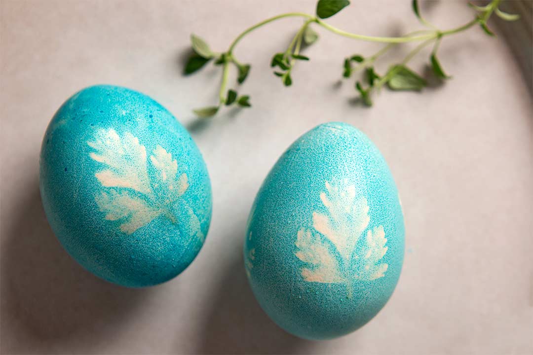 Żyj pięknie - Roślinne motywy na wielkanocnych jajkach